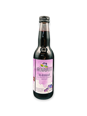 BIO Aronia Saft - ungesüßt 0,33l