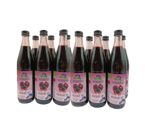 Herzbluatsaft im 12er Paket