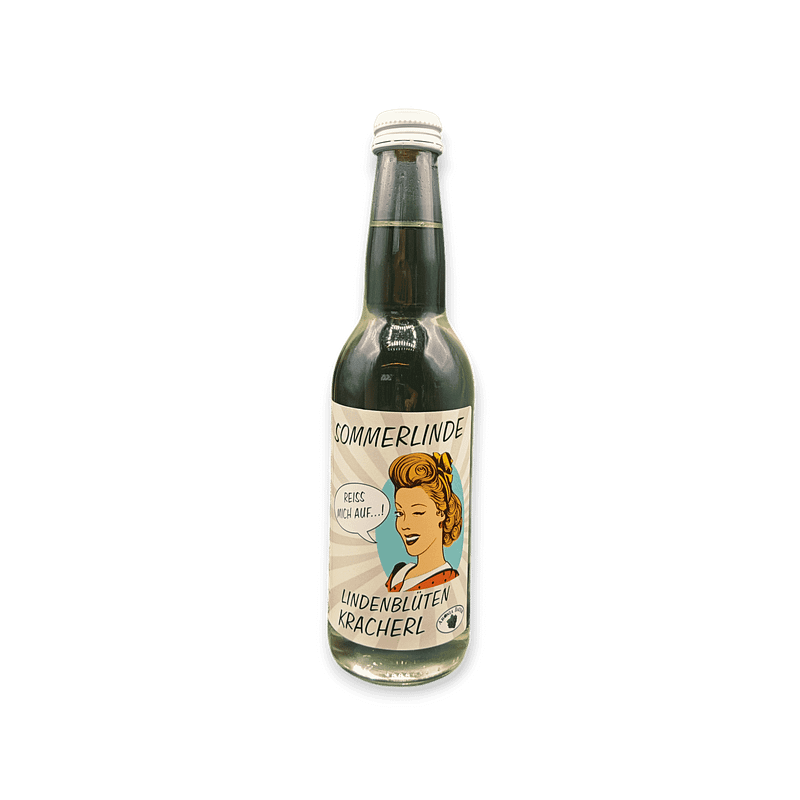 Die Sommerlinde - ein erfrischendes Lindenblütenkracherl nach dem Rezept unserer Oma.