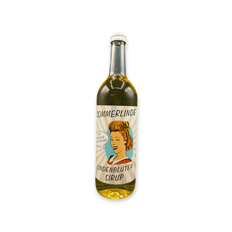 Die Sommerlinde ist ein köstlicher Lindenblüten Sirup nach dem Rezept unserer Oma.